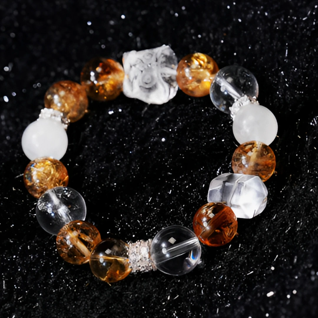 天然水晶手链尤娜原创可定制手链