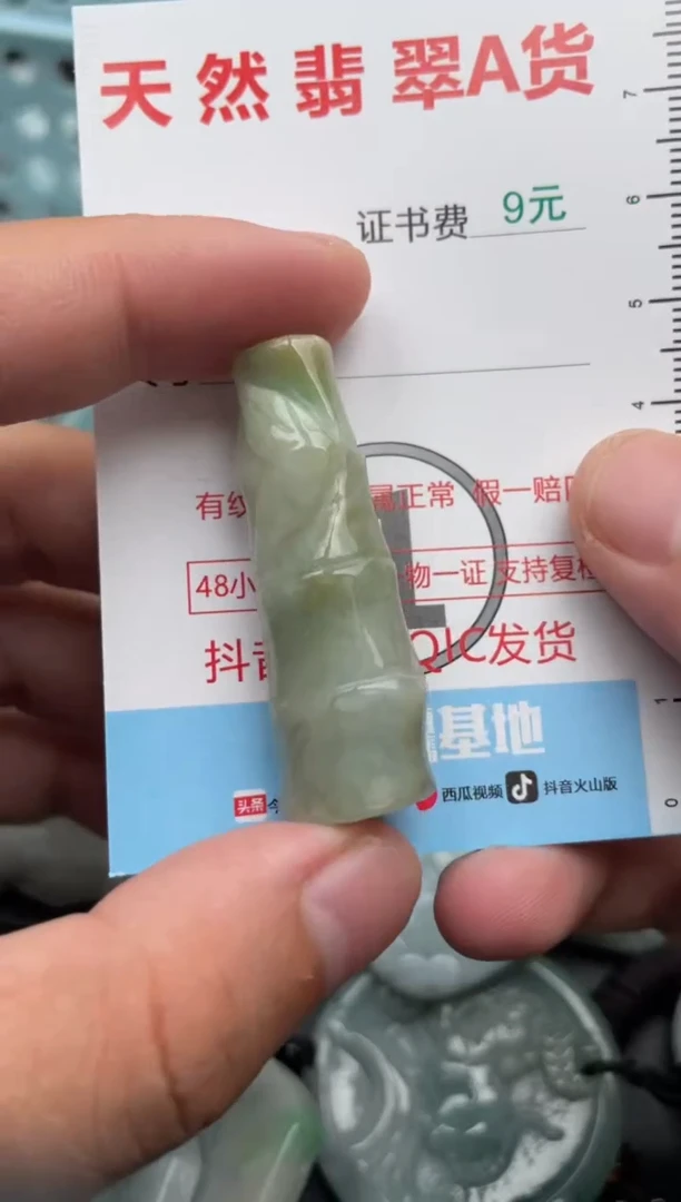 翡翠未镶嵌颈饰1