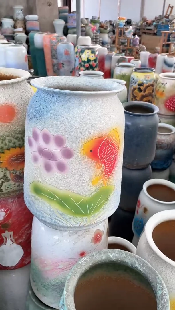 摆件10-15口17高27微瑕  一个