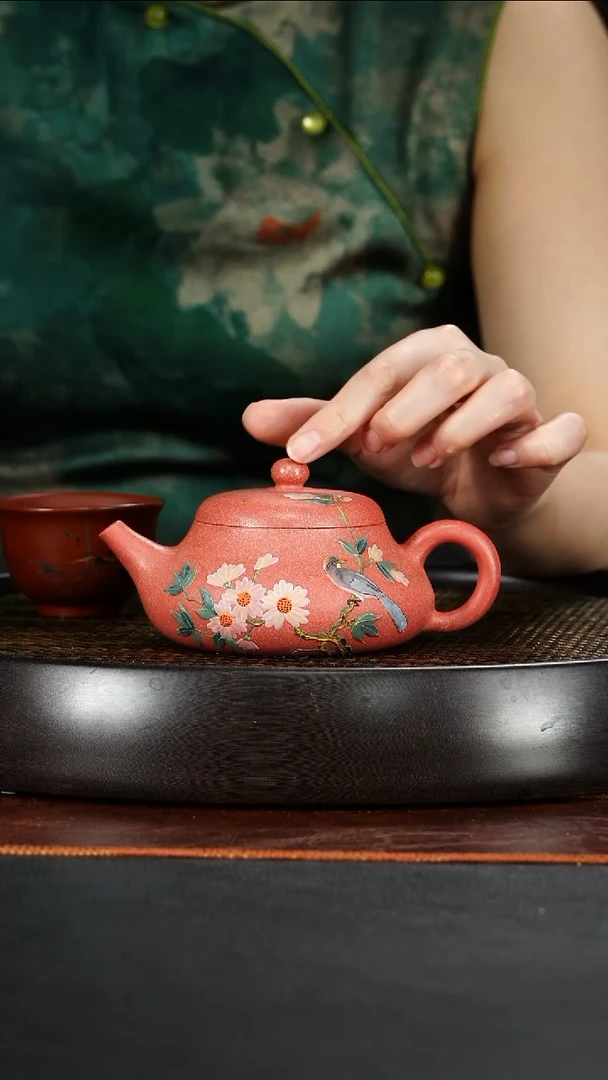 茶壶紫砂宜兴原矿紫砂壶40