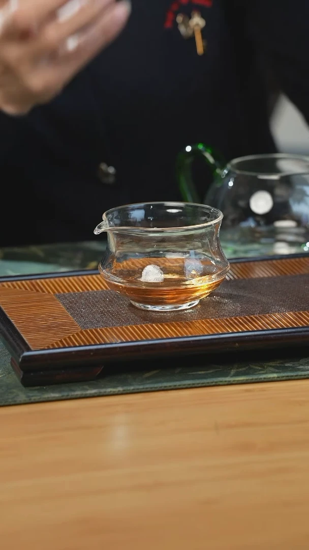 古道香玻璃公道杯高硼硅