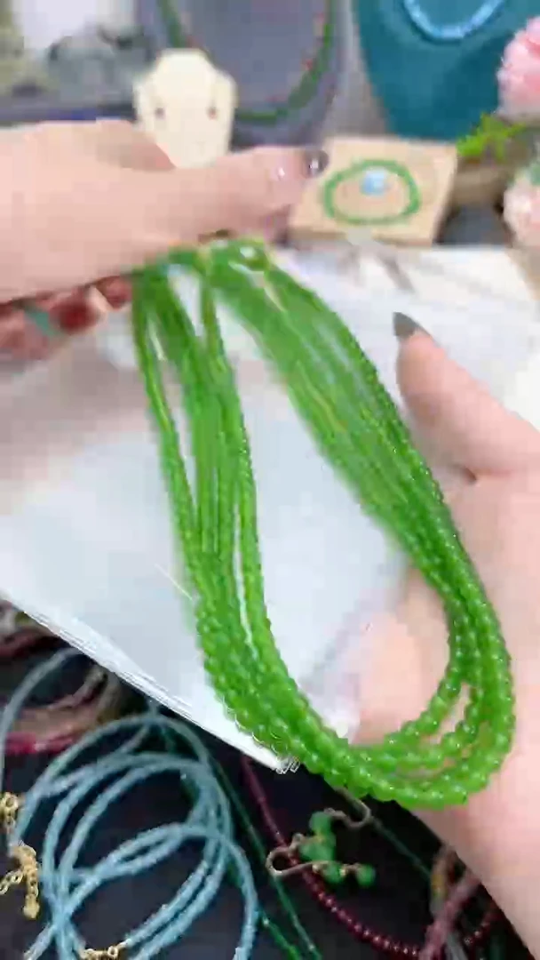 【闪购商品】和田玉(碧玉)颈饰银S925镶嵌圆99