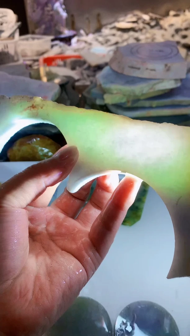 【闪购商品】翡翠挂件未镶嵌0朱0翡翠珠宝381