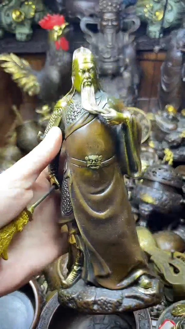 闪购链接，点击下单，有运费险，铜摆件