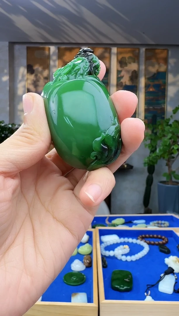 未镶嵌和田玉挂件拍一发一