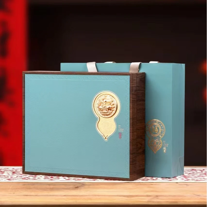 【远大前程】寿眉老白茶紧压茶饼 300g/饼 醒狮茶叶礼盒装