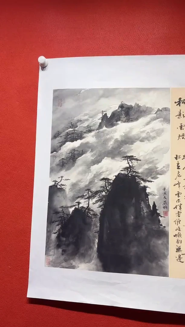 国画秦燕格国画手绘作品Y10