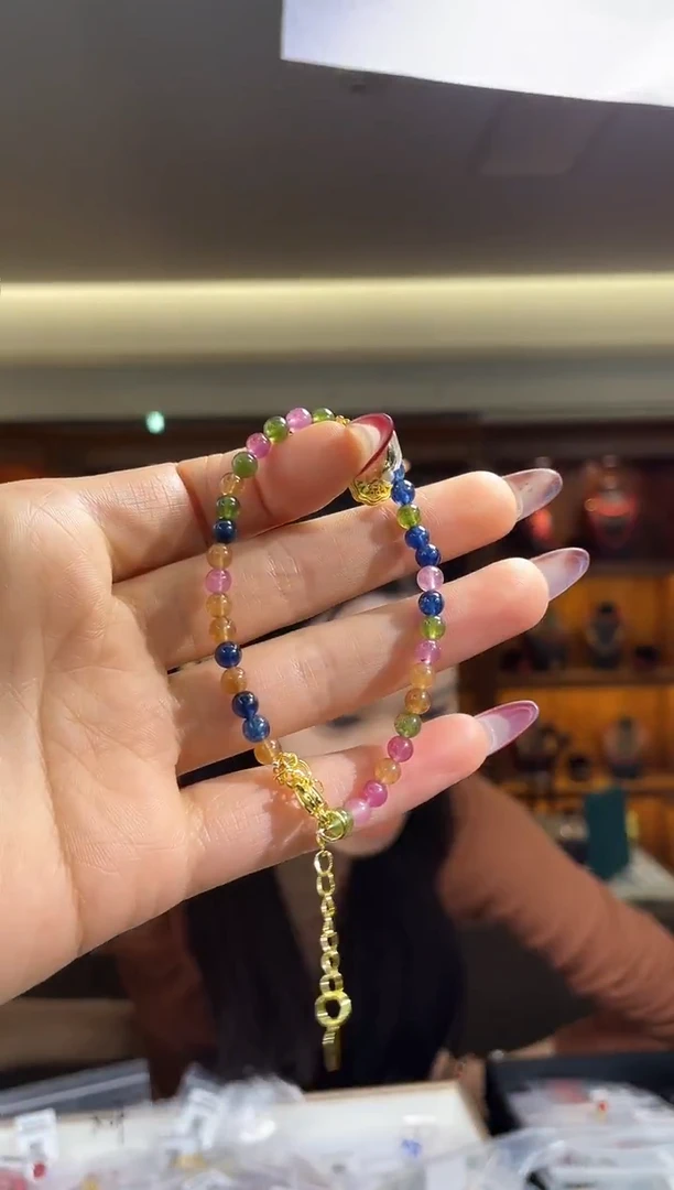 未镶嵌手链碧玺（多样性发一件）