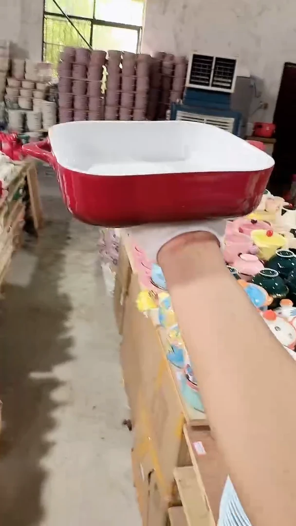 陶瓷四方双耳 微瑕凑满20元包邮