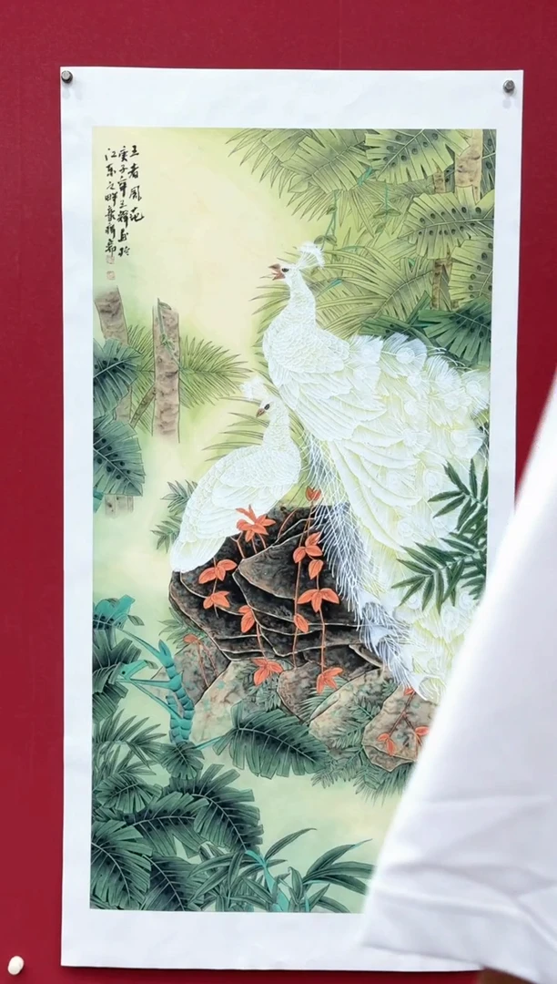 国画国画绘画山水花鸟