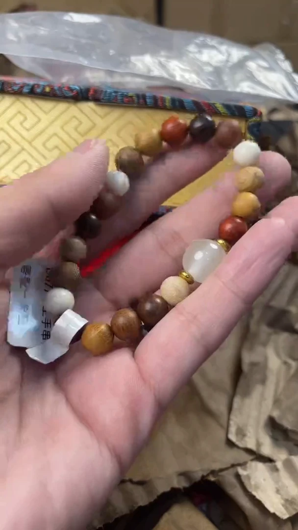 木质非金属库存一单精品手串@@D077