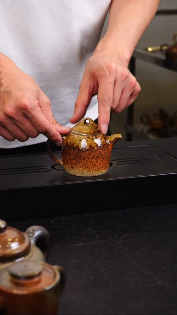 茶壶紫砂宜兴柴烧紫砂壶