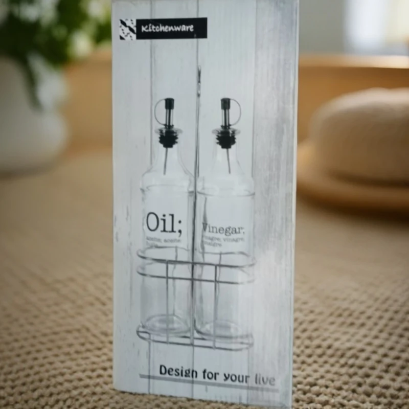 家用玻璃调味瓶2个装