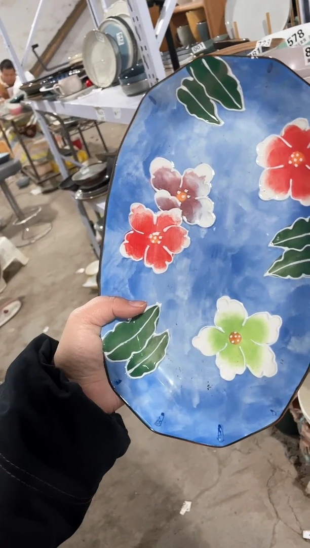 【闪购商品】碗微瑕（1件套）濑户烧鱼盘