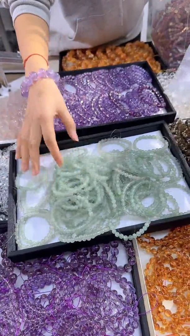 【闪购商品】水晶手串未镶嵌232/多样性发其一/卡6