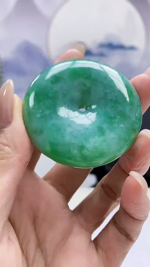 定制翡翠未镶嵌5159MM-毛货挂件129