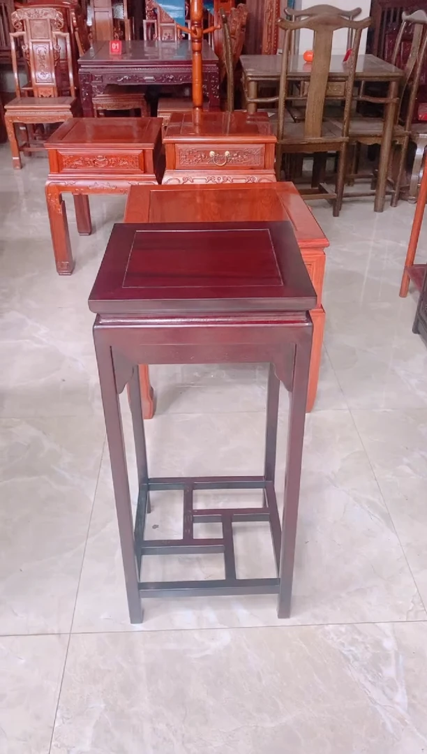 花梨木类东非酸枝花架长36宽36高80