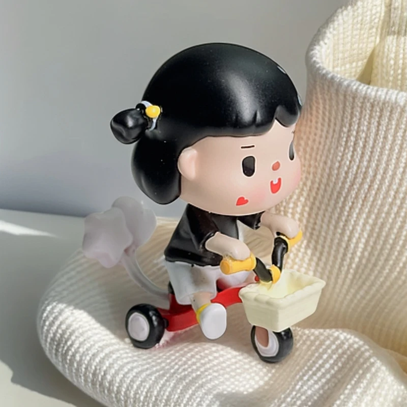 骑车车DIY迷你改娃手工网红可爱创意摆件手工少女心车载卡通超萌