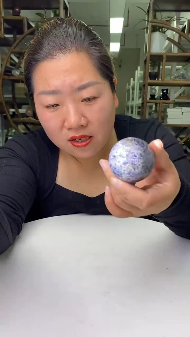 球堇青石未镶嵌堇青石球D651