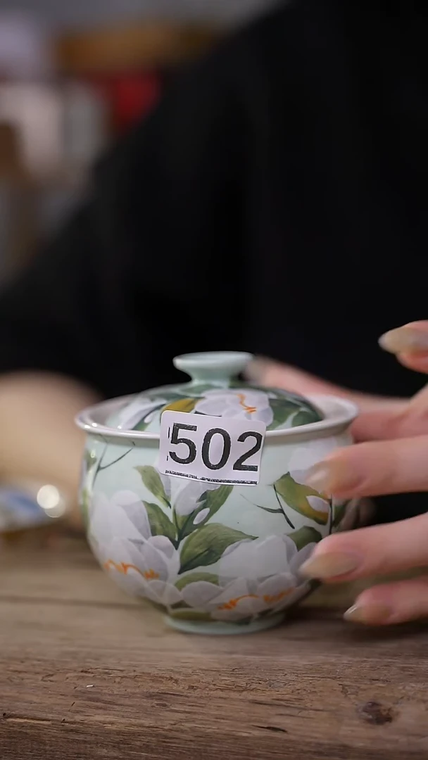 【闪购商品】瓷片油画风·彩绘·设计师石一款