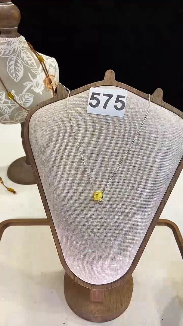 项链钛钢淡水珍珠575