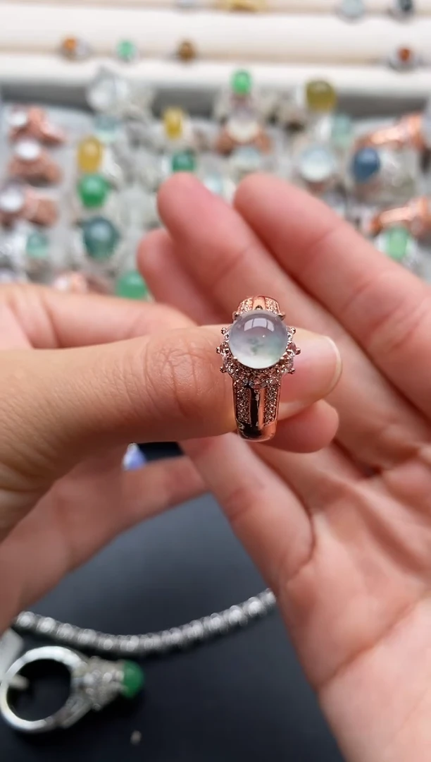 未镶嵌戒指翡翠33333333+2