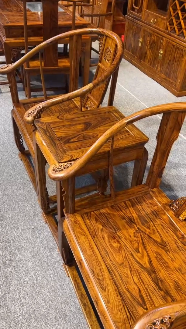 木皇宫椅 红木家居