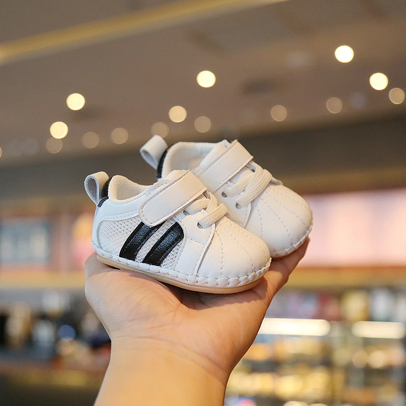 春季婴儿鞋子男宝宝防滑软底0一1岁6-12月春夏婴幼儿学步鞋网鞋女