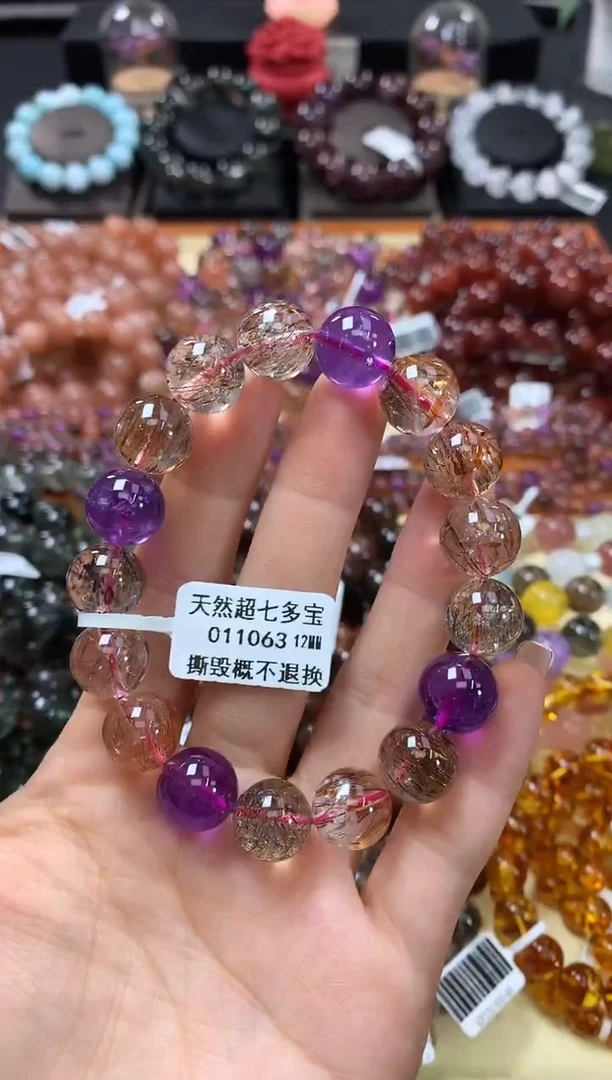 未镶嵌手串水晶12*