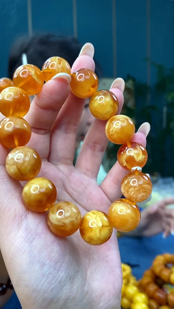 裸石琥珀未镶嵌12/29多样性发其一30