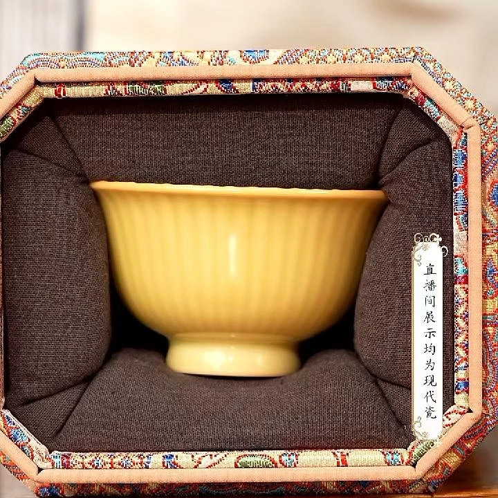 【小乔赏瓷】谢小金 景德镇手工压手杯