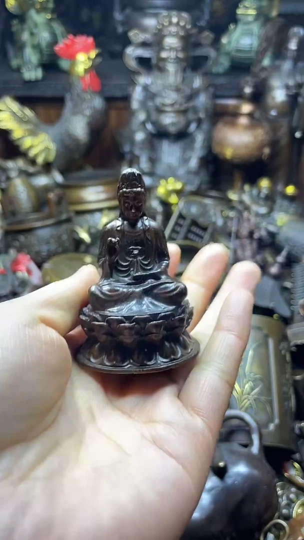 闪购链接，点击下单，有运费险，铜摆件