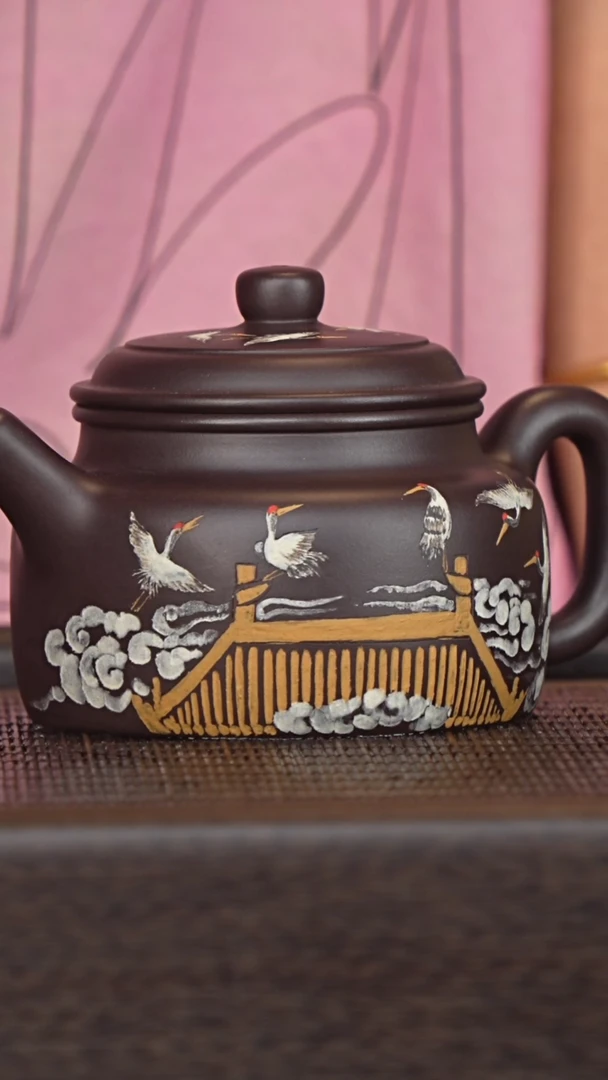 茶壶紫砂宜兴紫砂壶yjb2568