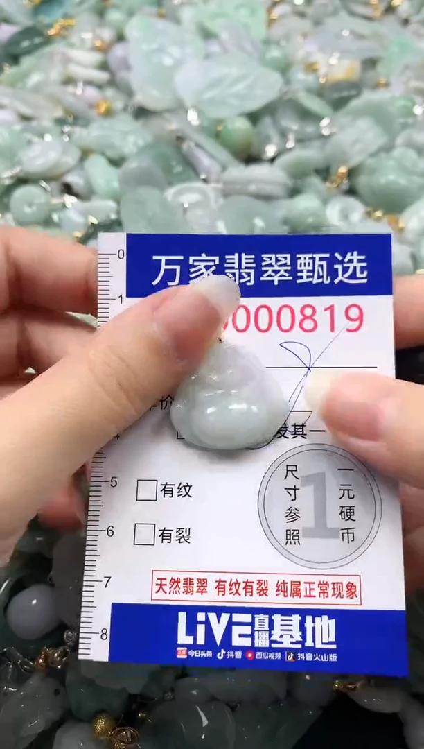 吊坠(不含链)未镶嵌翡翠0819