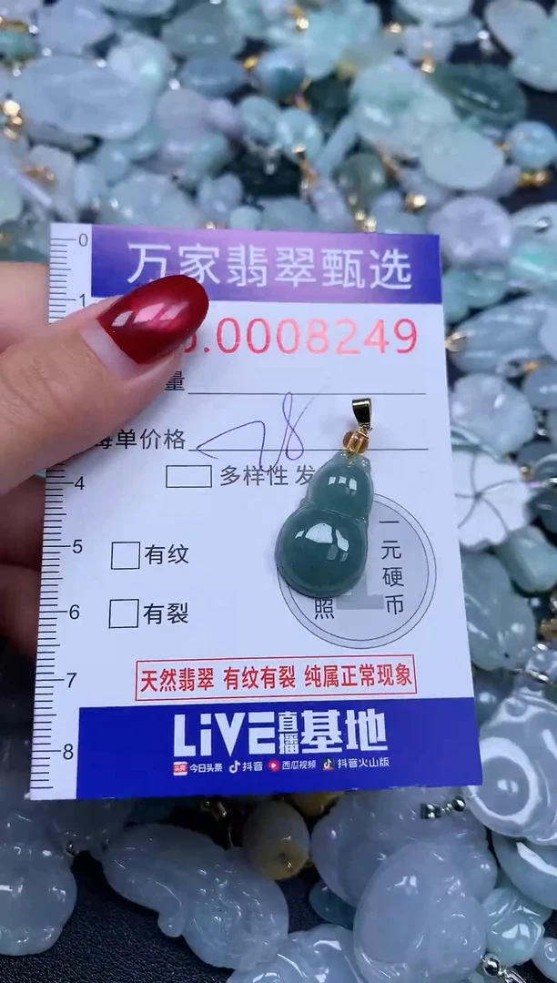 颈饰未镶嵌翡翠8249