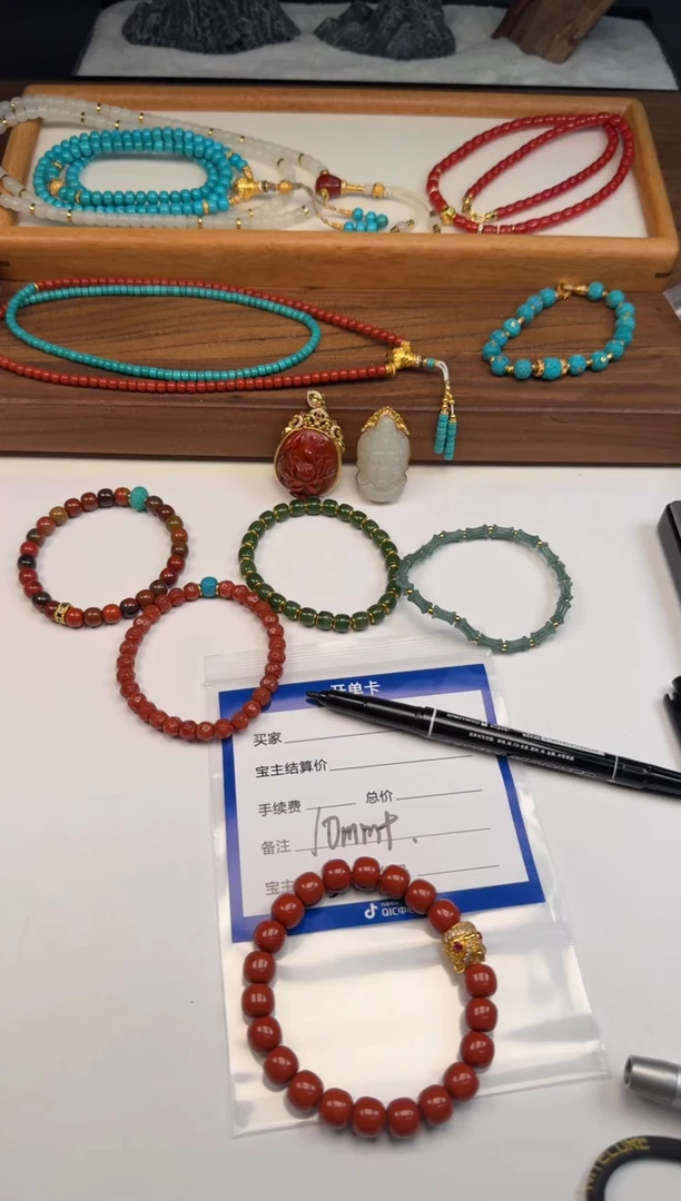 未镶嵌手串手串南红玛瑙枕*～手串手串