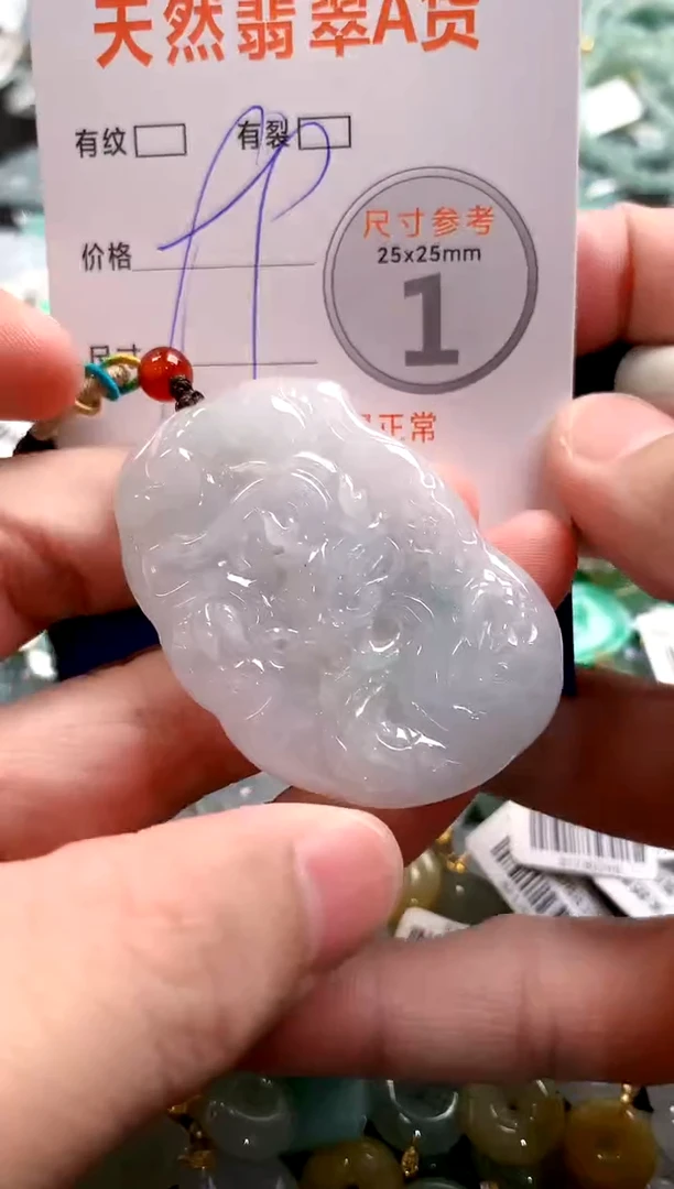 颈饰未镶嵌翡翠28100221