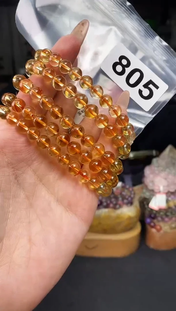 【闪购商品】水晶手串未镶嵌手串805多样性发其一