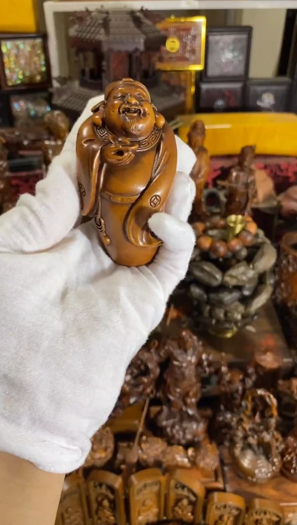 小叶黄杨小件财神