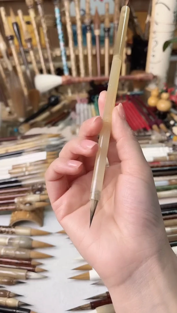 【清水试笔，拒绝蘸墨】墨琳笔庄毛笔1支