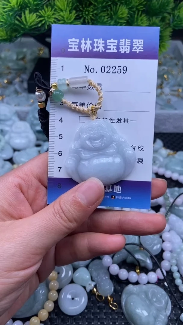 颈饰未镶嵌翡翠天然缅甸翡翠2259