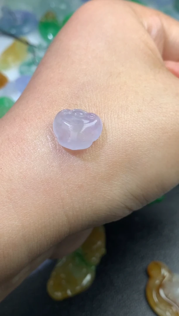 未镶嵌定制翡翠毛货