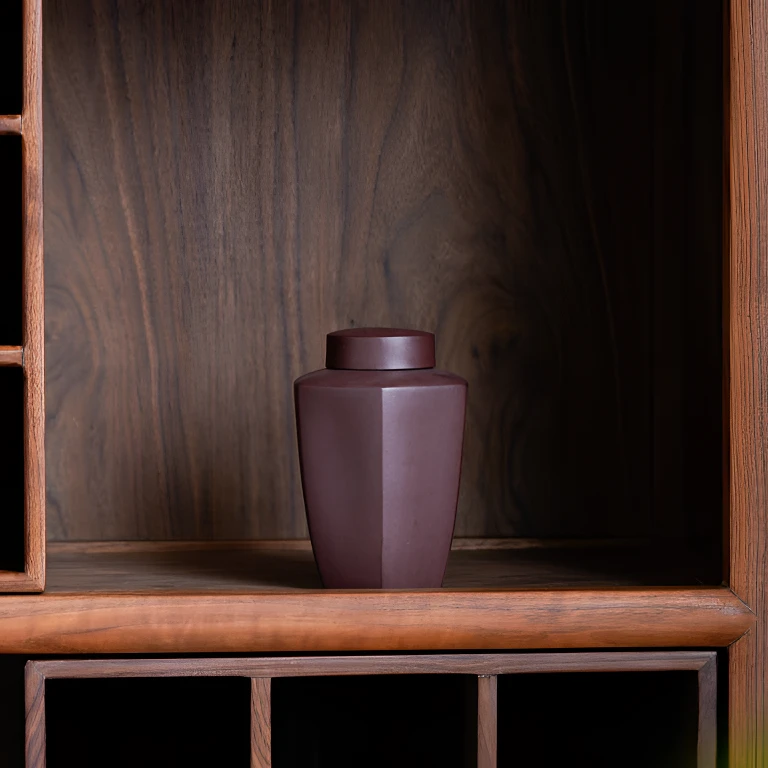 观一优选| 三两茶叙·六方云肩罐与六方宝象罐老紫泥储存茶叶罐