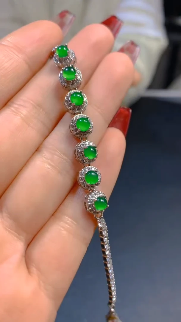 【闪购商品】翡翠手链未镶嵌0749742296多样性发一
