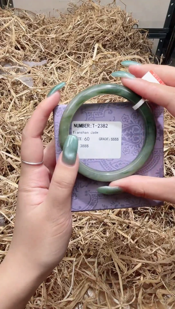 未镶嵌手镯石英质玉T2382Z