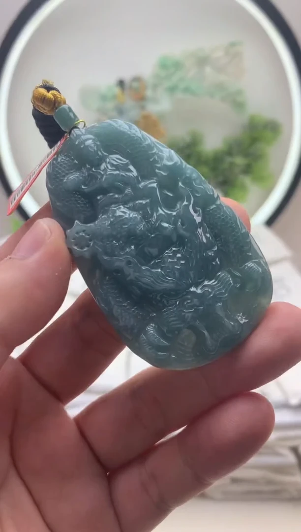 颈饰未镶嵌翡翠文殊