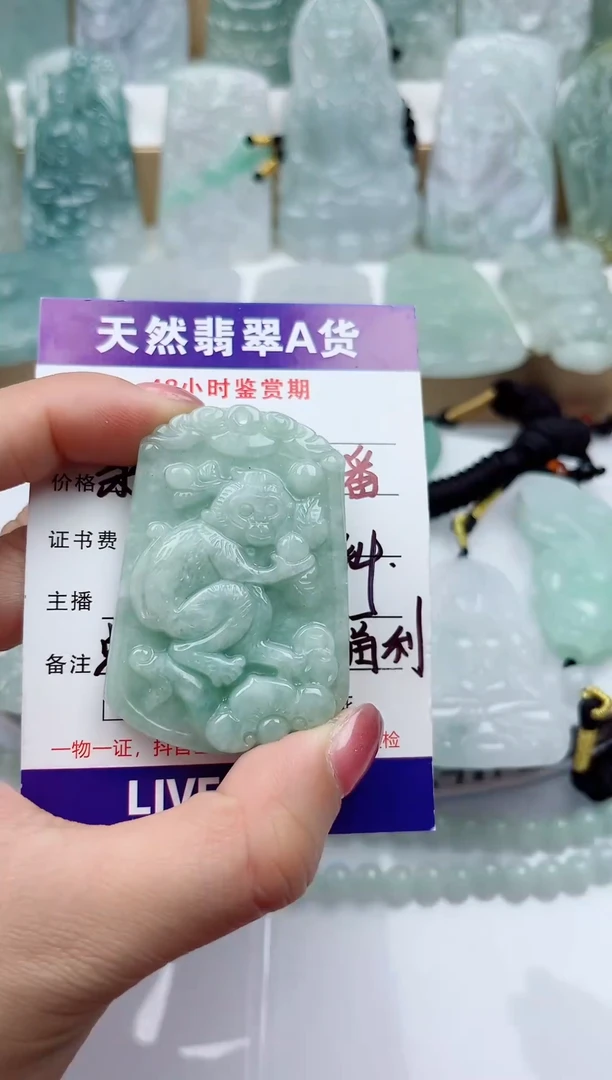 颈饰未镶嵌翡翠