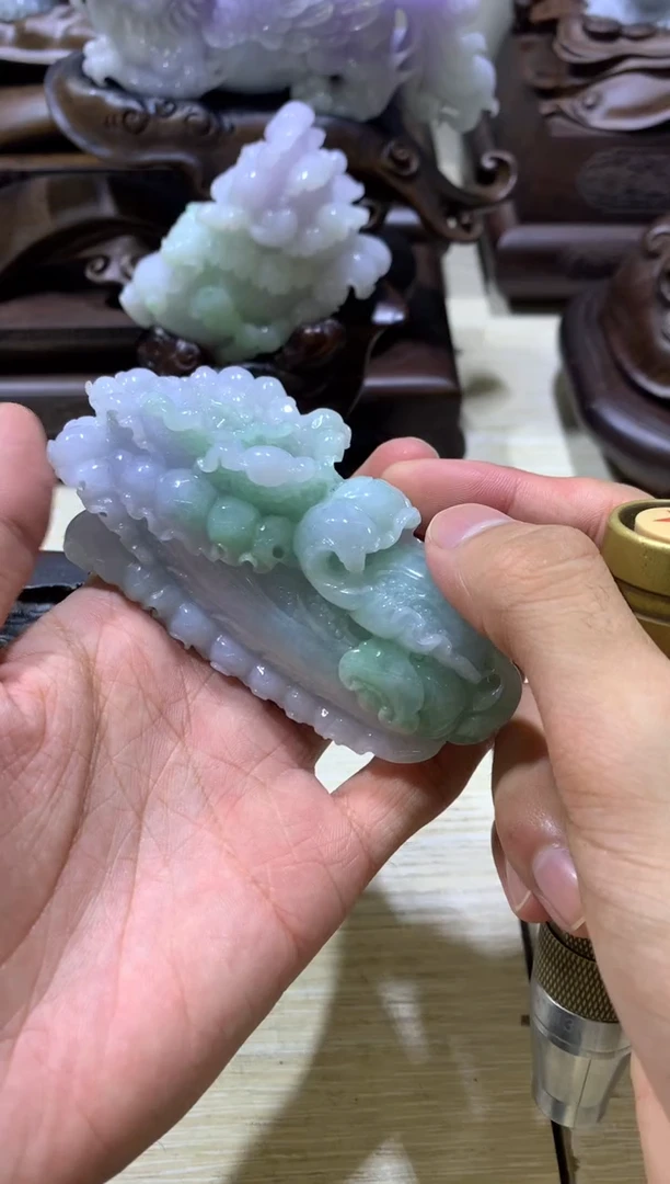 未镶嵌摆件翡翠用****3翡翠摆件