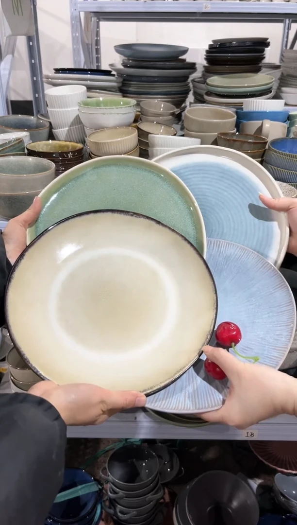 【闪购商品】瓷片外贸尾货瑕疵满20包邮X4 大盘组合