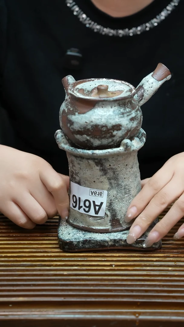 粗陶手工手做茶具
